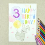 2nd Elephant Birthday Card Makes a 2 Year Old Birthday Extra Special